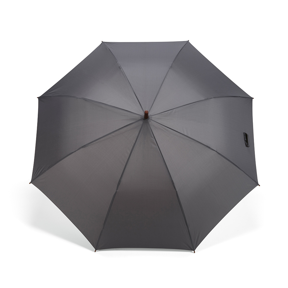 Parapluie de golf 32" rPET promotionnel Aretha Gris foncé